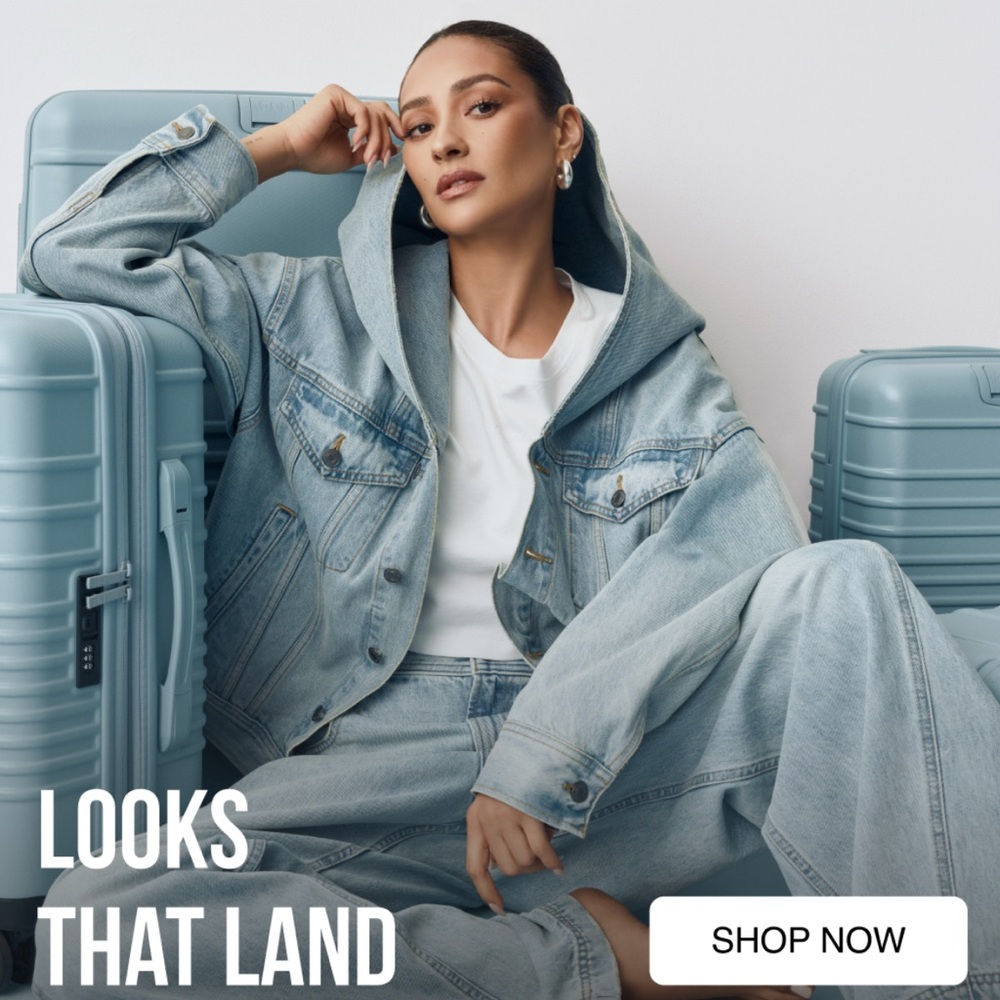Beis x Gap hooded jean jacket